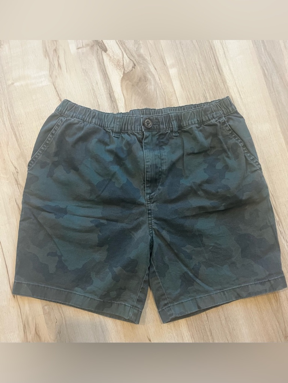 chubbies boy’s Dark Green Camouflage Shorts